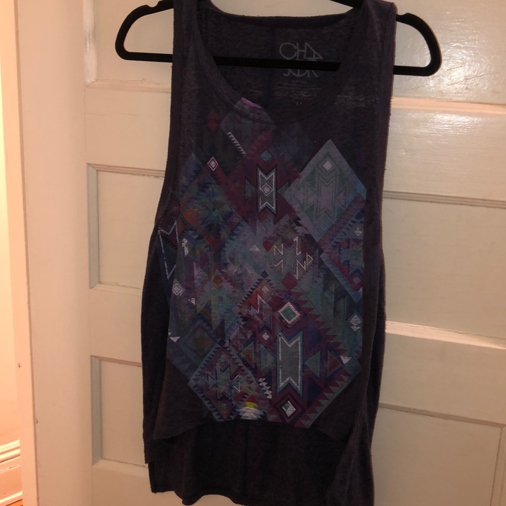 Cute patterned tank